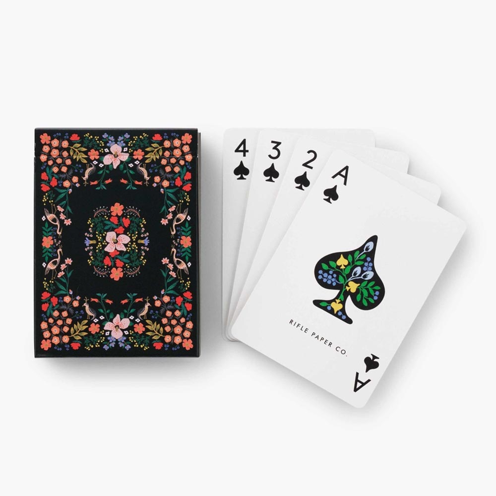 Box with 2 decks of Luxembourg cards - Rifle Paper