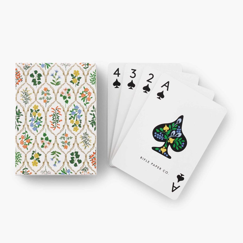 Box with 2 decks of Luxembourg cards - Rifle Paper
