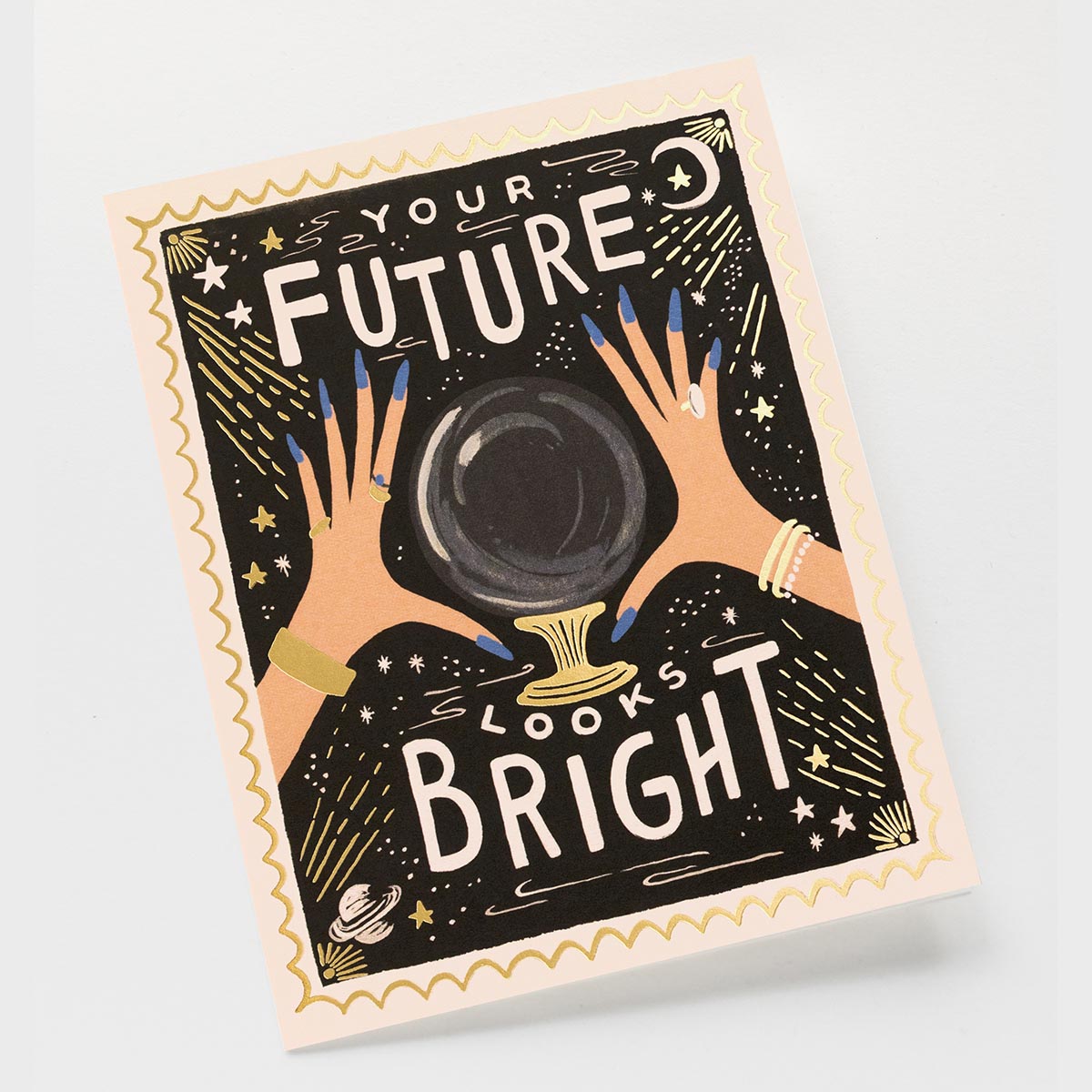 Encouragement Postcard - Your Future Looks Bright - Rifle Paper