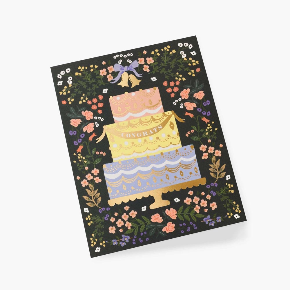 Targeta Postal Noces Woodland Wedding Cake - Rifle Paper Co