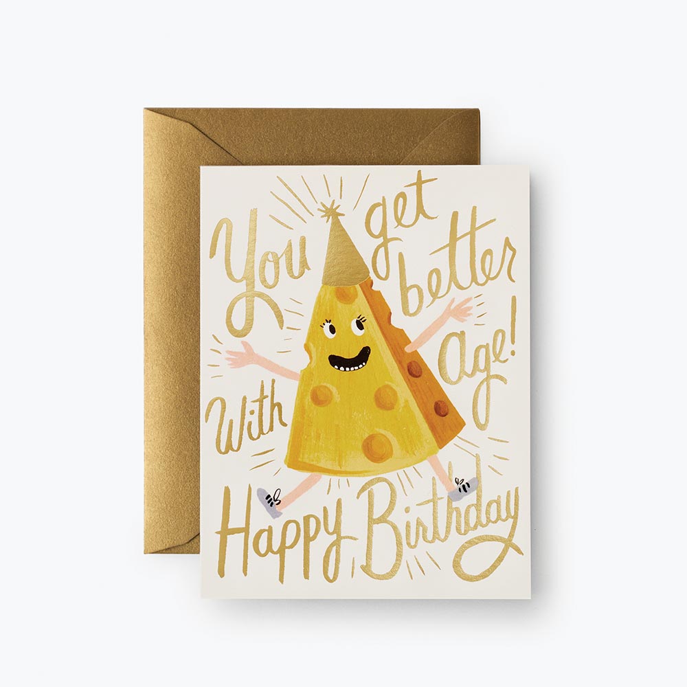Better with Age Birthday Card - Rifle Paper Co