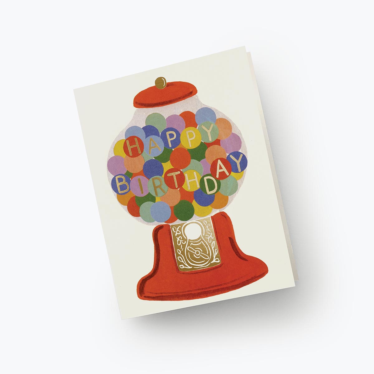 Postal felicitación cumpleaños Gumball Birthday - Rifle Paper