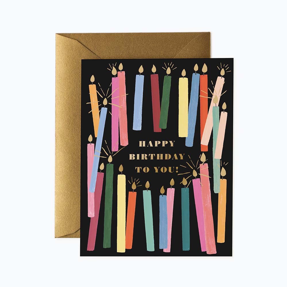 Targeta postal felicitació aniversari Happy Birthday to You - Rifle Paper