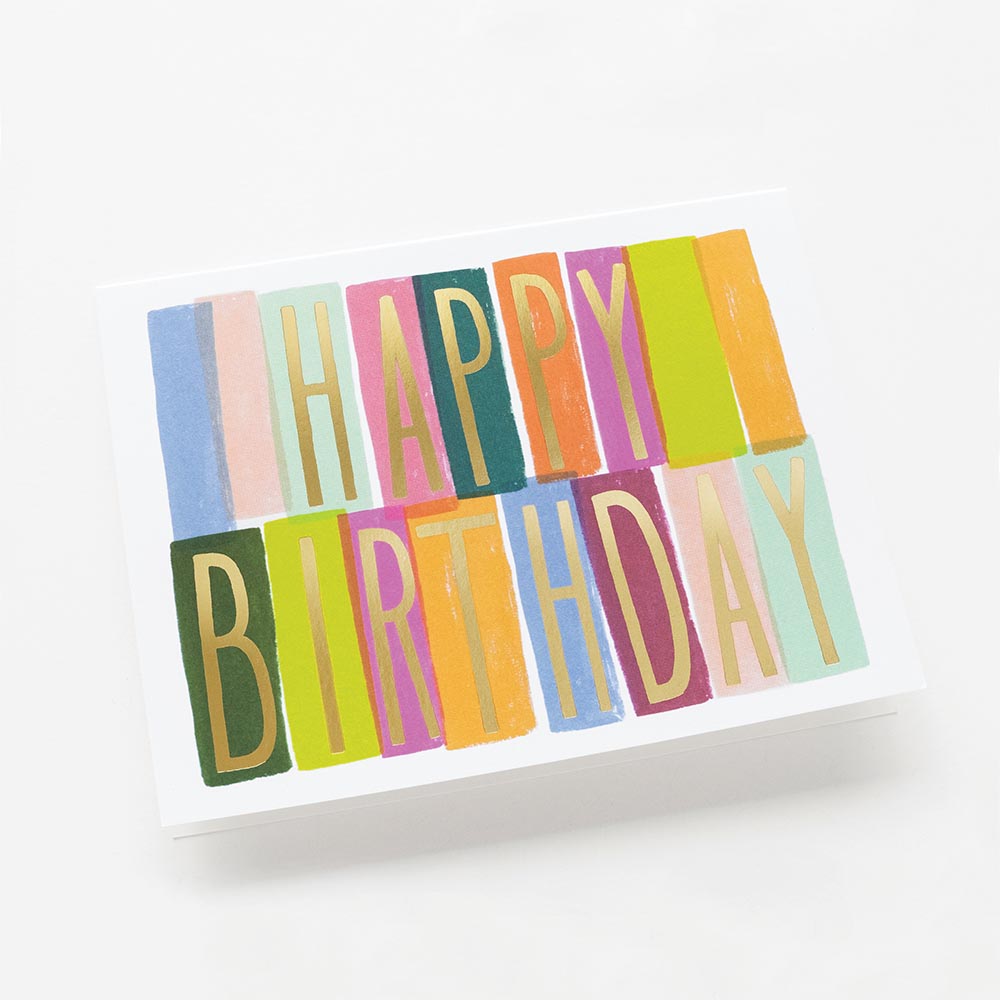 Postal felicitación cumpleaños Mérida Birthday - Rifle Paper Co