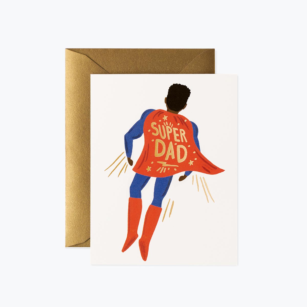 Tarjeta Postal Día del Padre -Soaring Super Dad - Rifle Paper Co