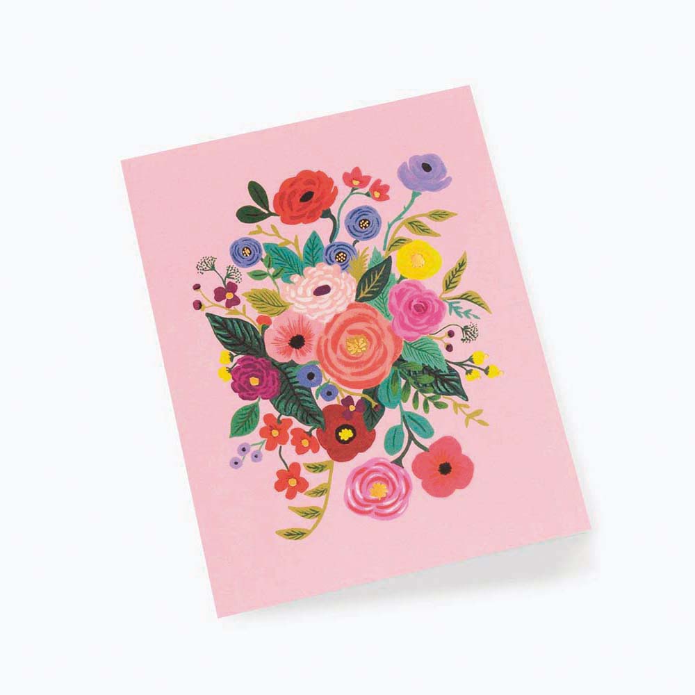 Tarjeta Postal Flores Rosas Garden Party Rose Card - Rifle Paper