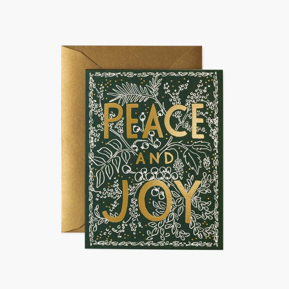 Postal Navidad Evergreen