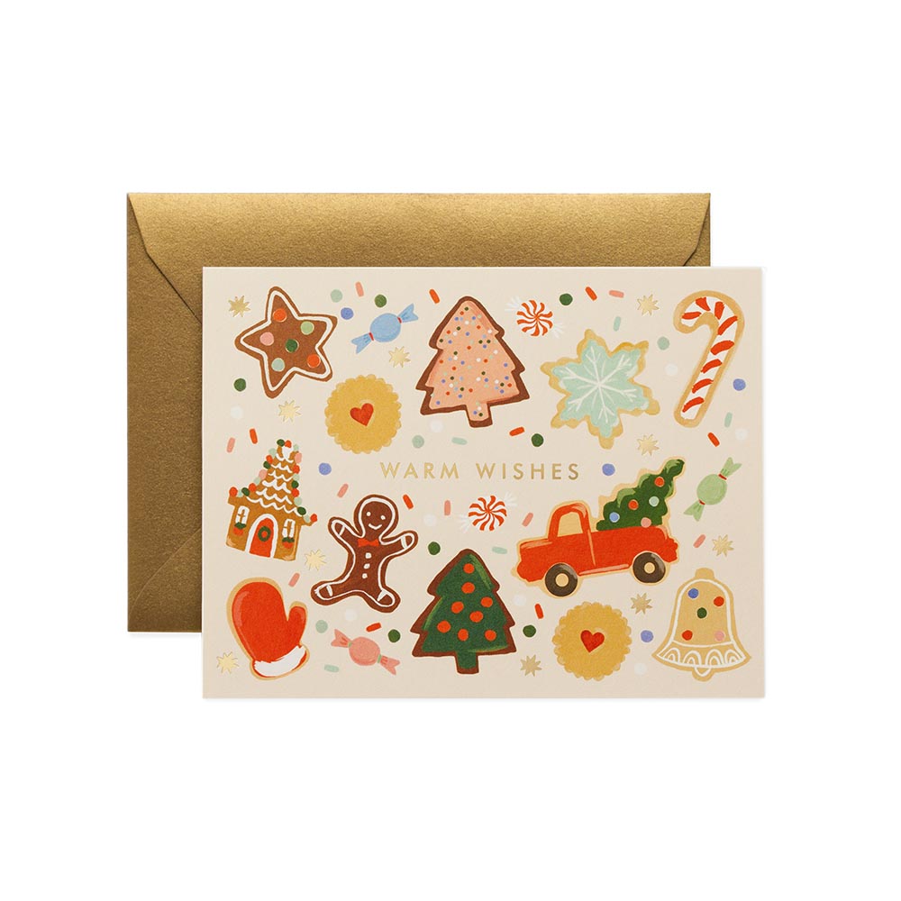 Postal Nadal Holiday Cookies - Rifle Paper Co
