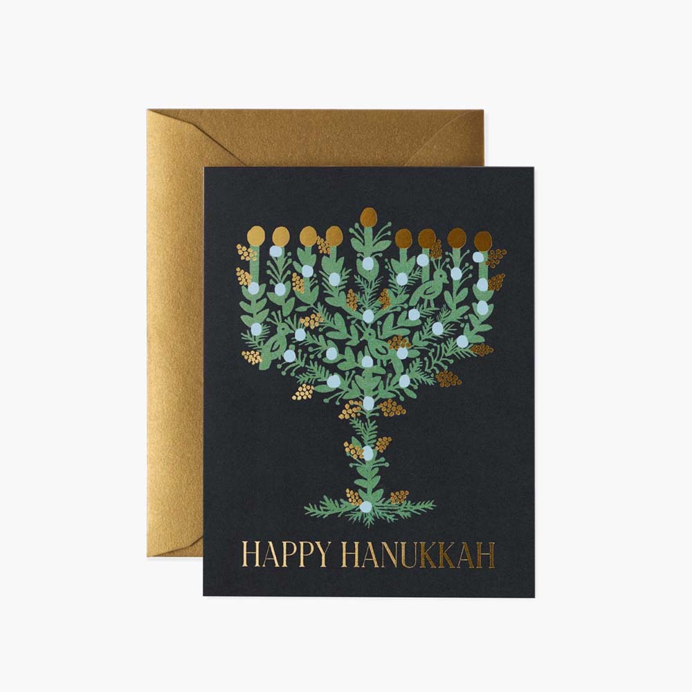 Laurel Menorah Postcard