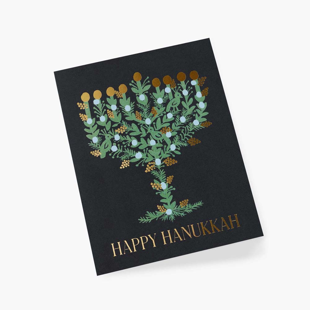 Laurel Menorah Postcard