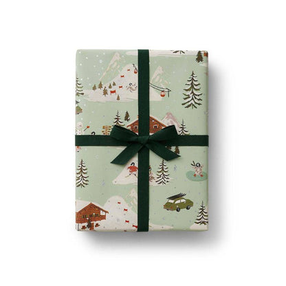 Hojas papel de regalo Penguin Village - Rifle Paper Co