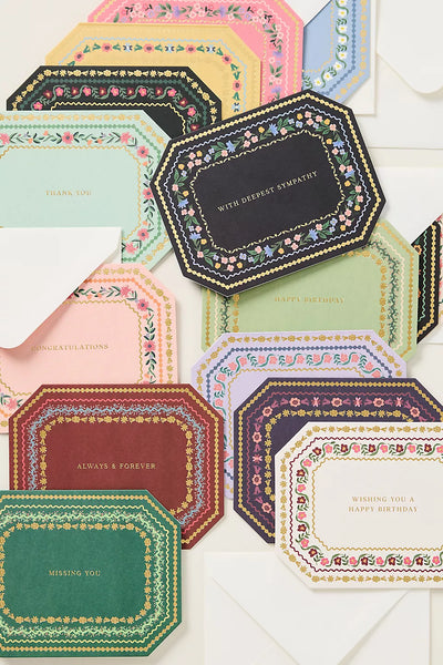 Box of 15 postcards - Gemma - Rifle Paper 