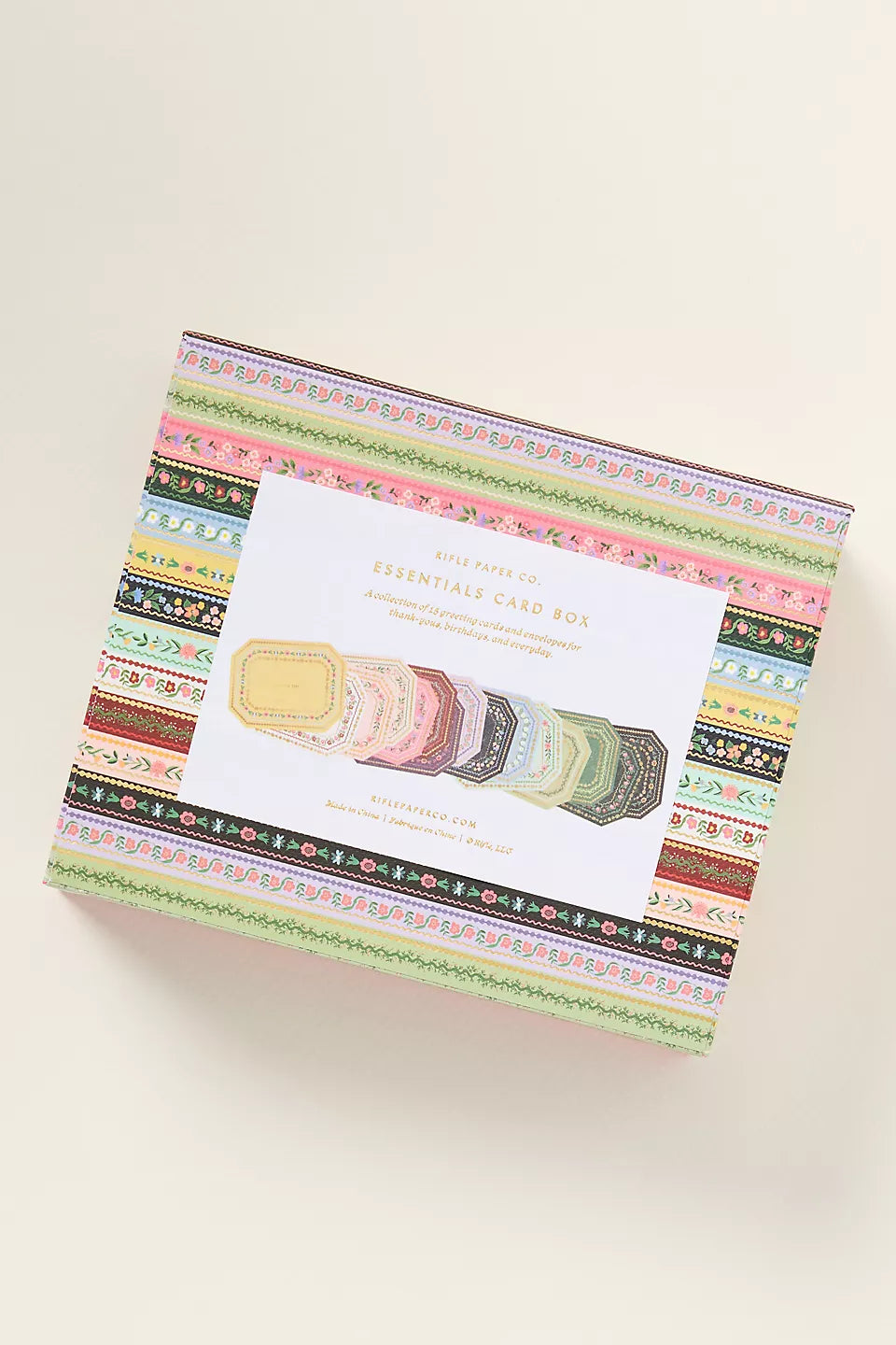Caja con 15 tarjetas postales - Gemma - Rifle Paper