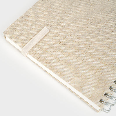 Wyro A6 and A5 Fabric Notebook - Squared Sheets