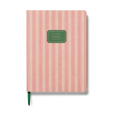 Diario tapa blanda Pinking Stripe - Rifle Paper Co