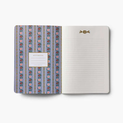Pack of 3 Gracie sewn notebooks - Rifle Paper co.