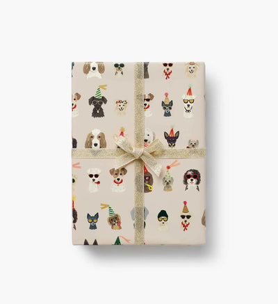 Papel de regalo Party Dogs - Rifle Paper Co.