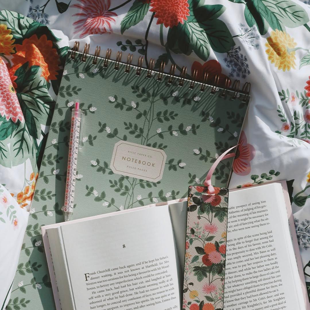 Libreta grande Espiral - Climbing Vines- Rifle Paper co