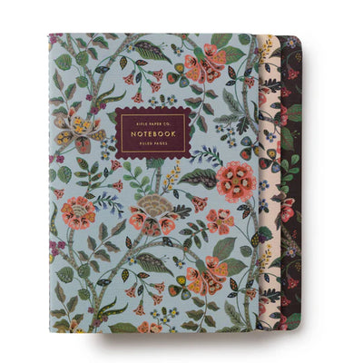 Pack of 3 Gracie sewn notebooks - Rifle Paper co.