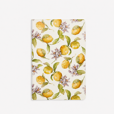 Libreta Grapada A5 36 hojas - Lemon Blossom