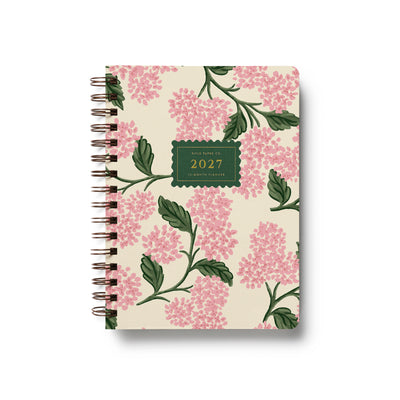 Agenda 2027 12 meses - Pink Hydrangea - Rifle Paper Co