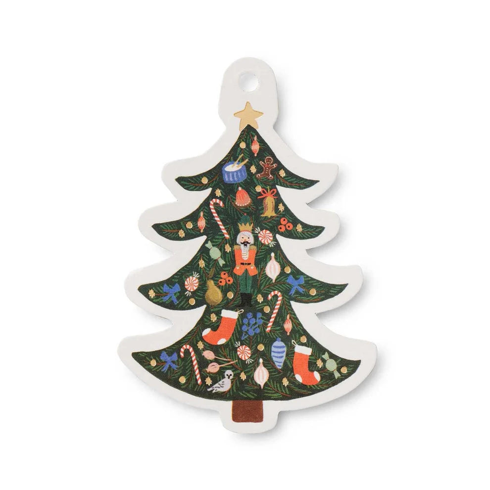 Set of 8 Gift Tags - Nutcracker Tree - Rifle Paper Co 