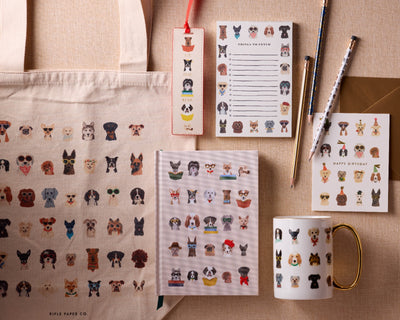 Bolsa de tela (tote bag) - Dog Days - Rifle Paper