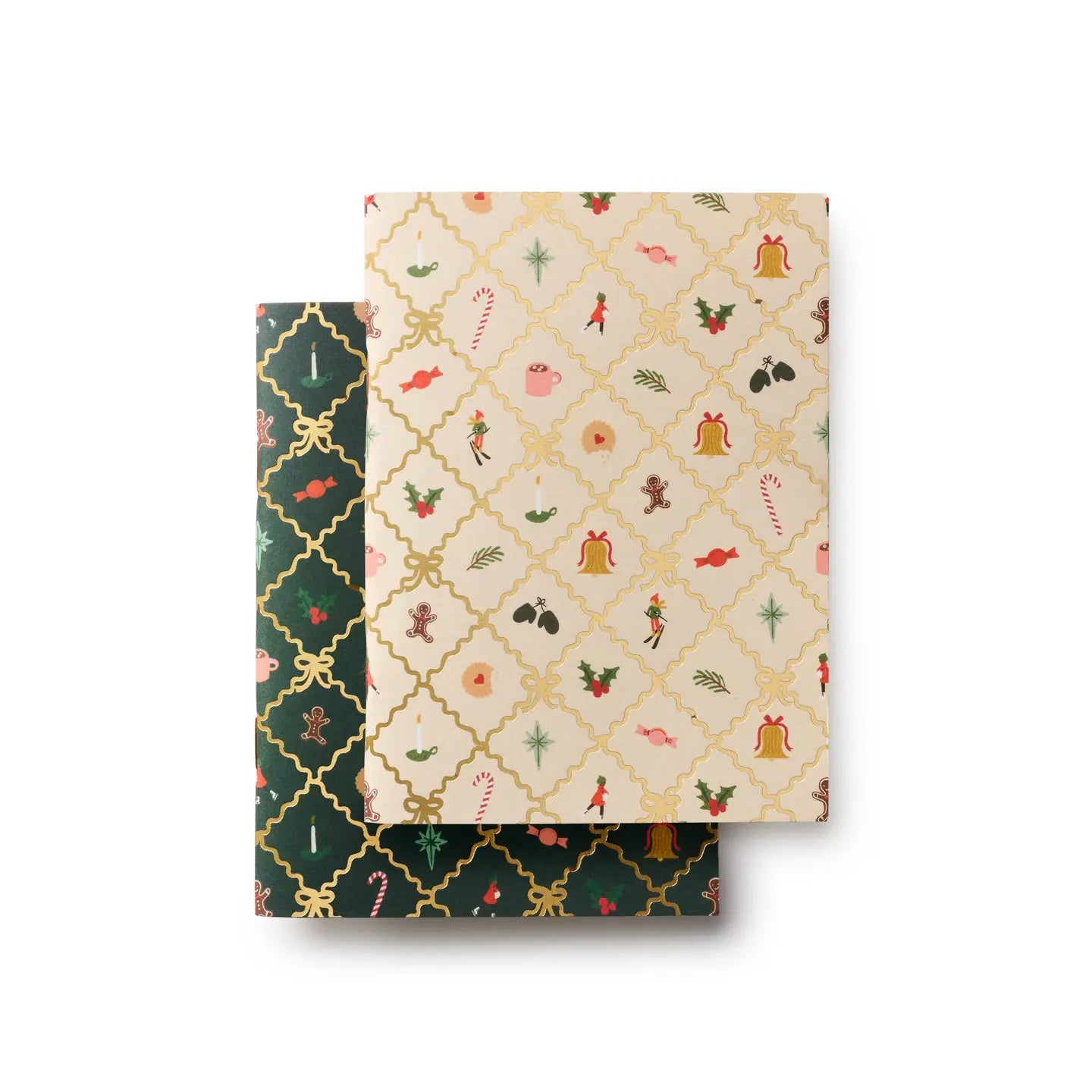 Set de 2 libretas de bolsillo Navidad - Rifle Paper