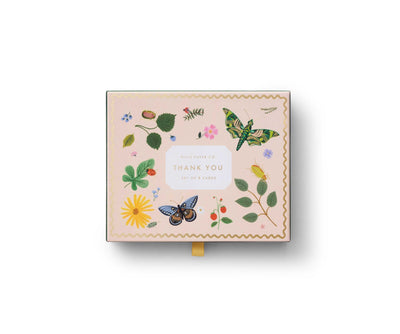 Box of 8 Thank You Postcards - Curio- Rifle Paper Co