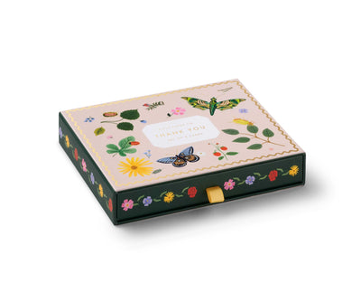 Box of 8 Thank You Postcards - Curio- Rifle Paper Co