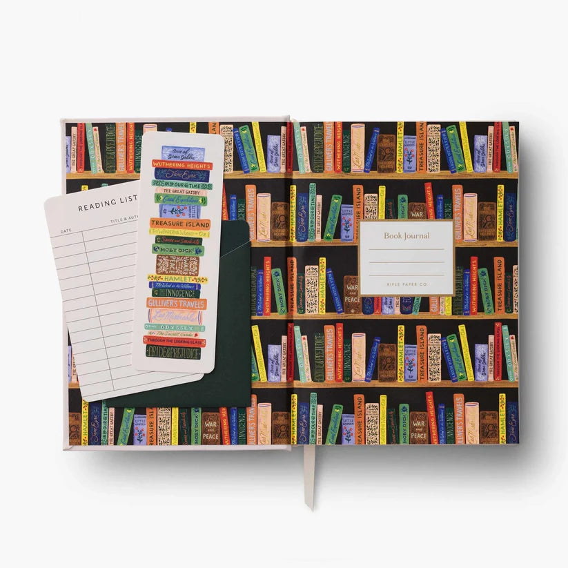 Bookclub Embroidered Book Journal - Rifle Paper Co