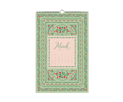 2026 Wall Calendar - Flora - Rifle Paper
