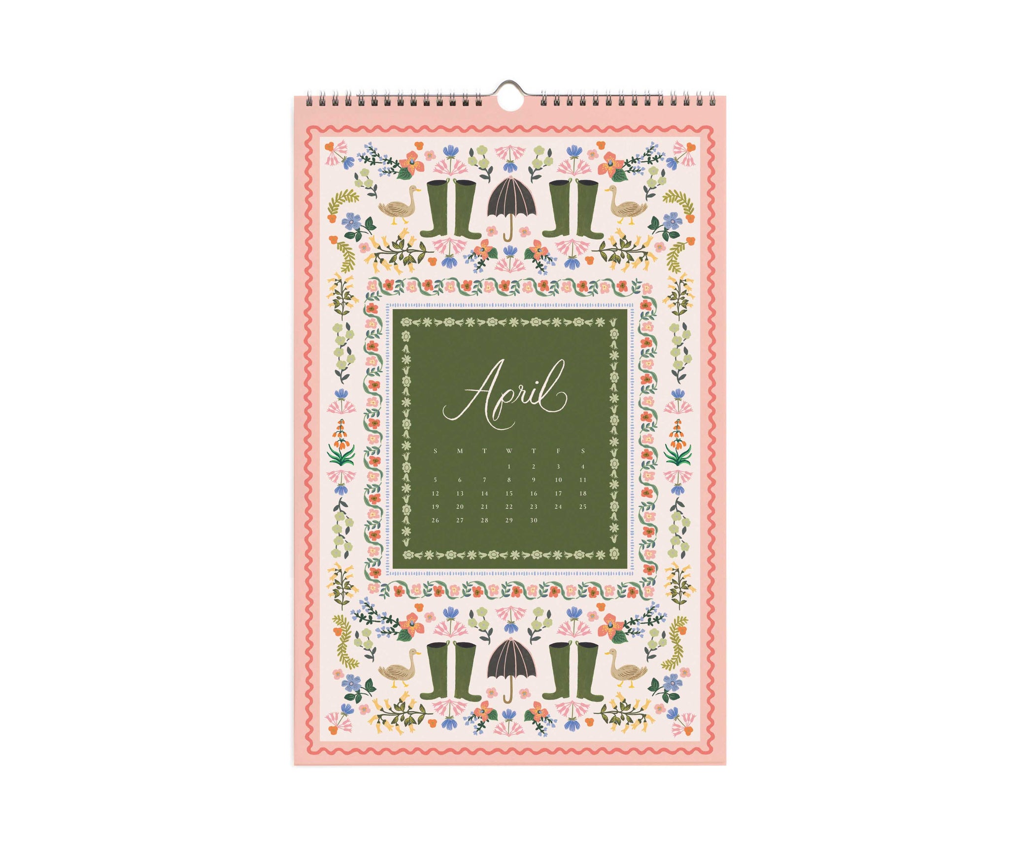 2026 Wall Calendar - Flora - Rifle Paper