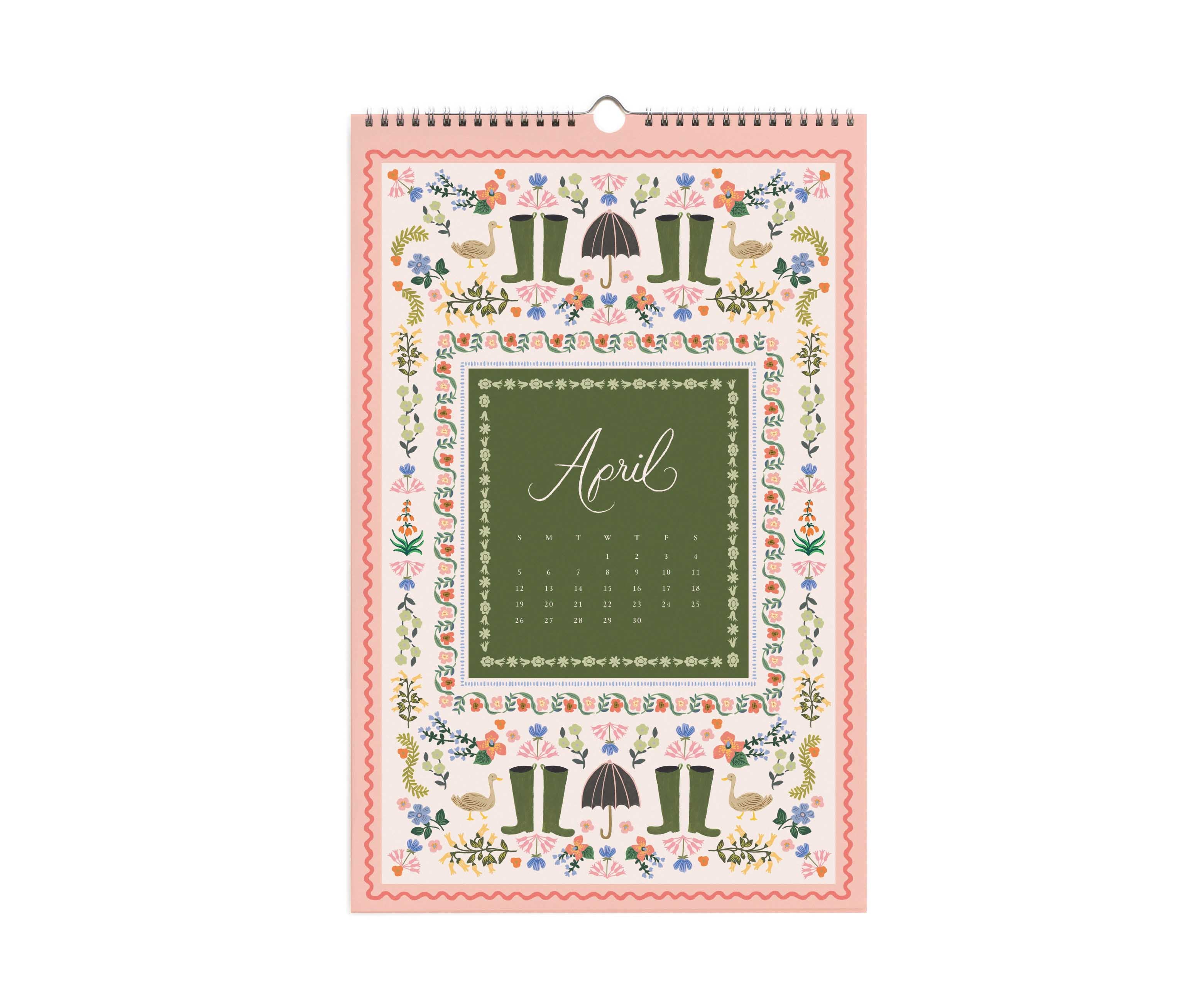 2026 Wall Calendar - Flora - Rifle Paper