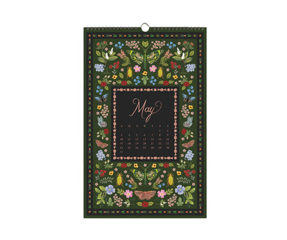 2026 Wall Calendar - Flora - Rifle Paper