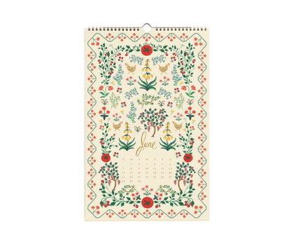 2026 Wall Calendar - Flora - Rifle Paper