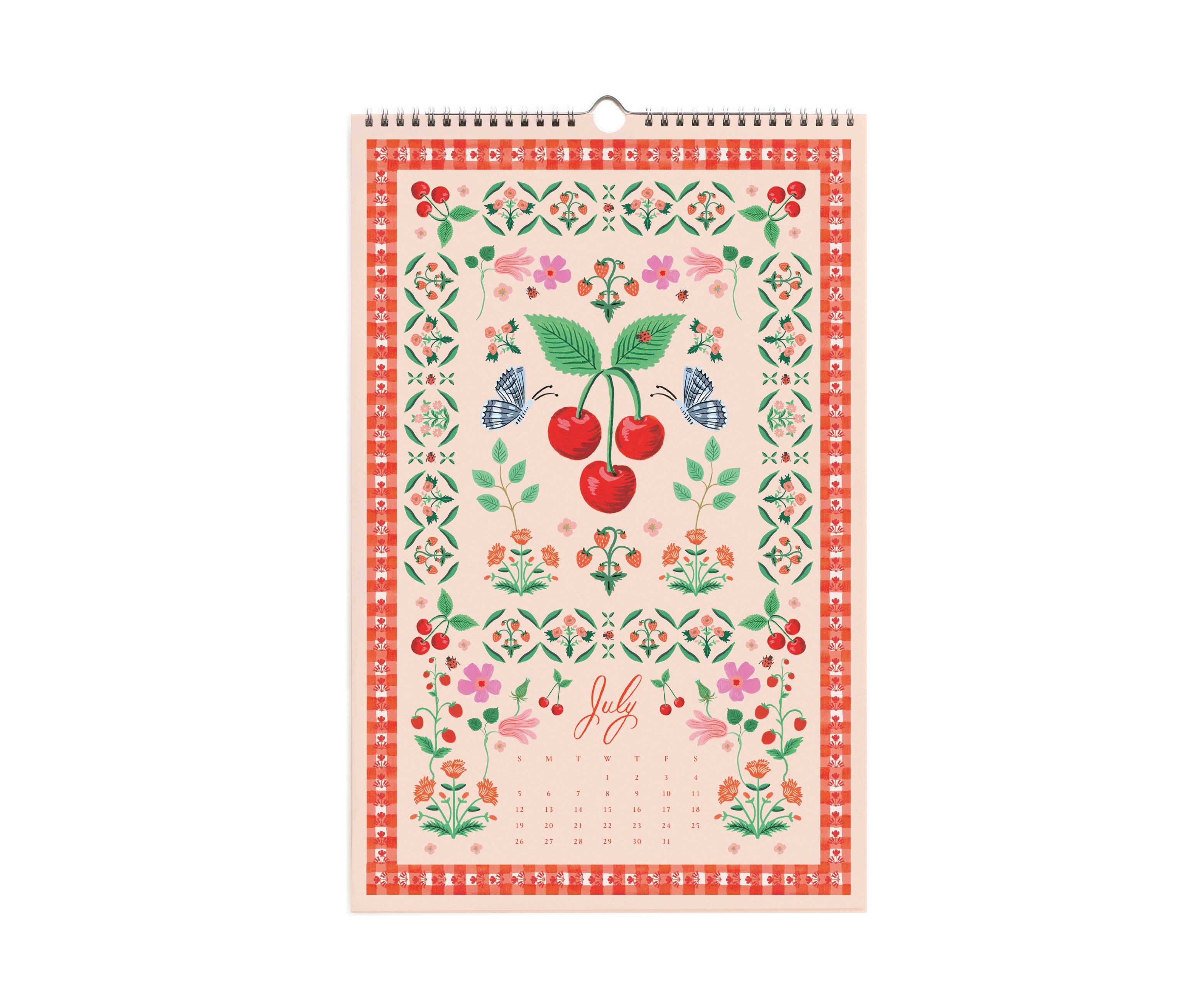 2026 Wall Calendar - Flora - Rifle Paper