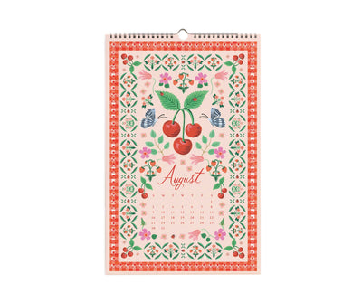 2026 Wall Calendar - Flora - Rifle Paper