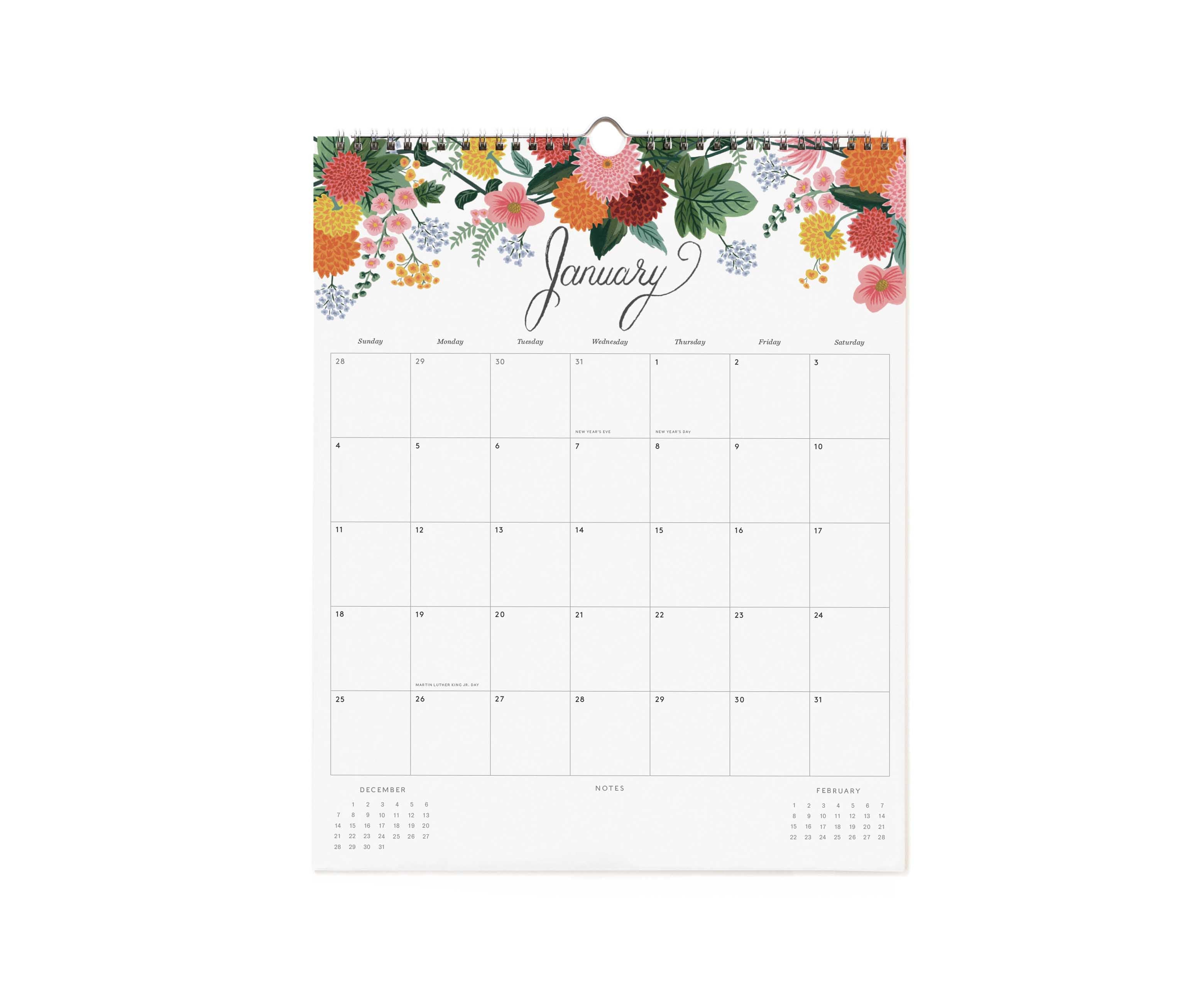 2025 Cheese Wall Calendar - Rifle Paper