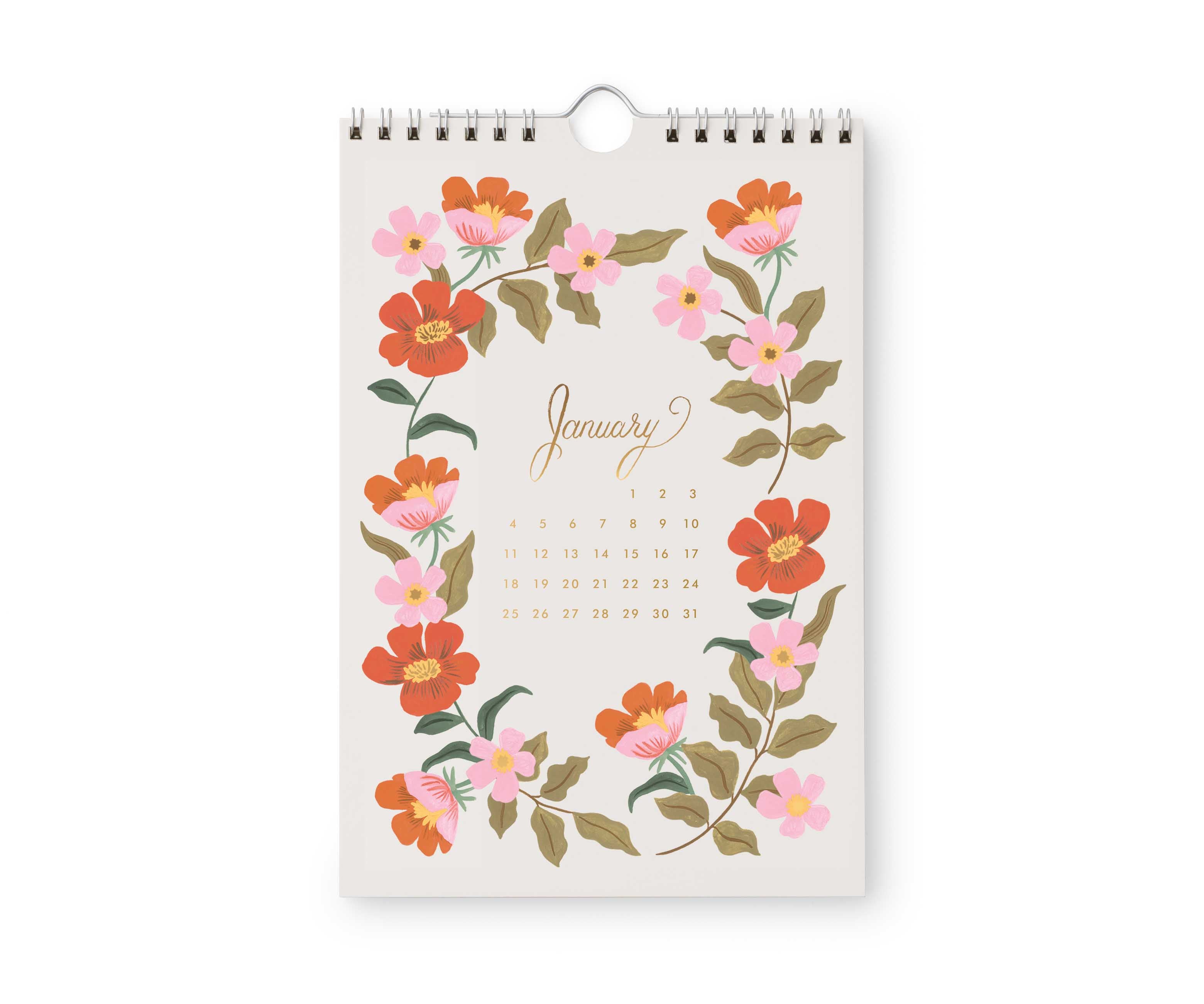 2025 Cheese Wall Calendar - Rifle Paper