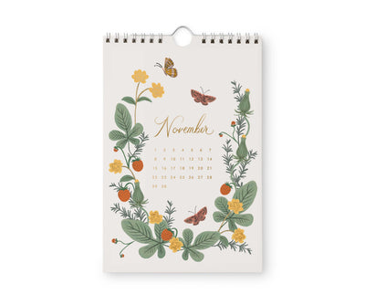 2025 Cheese Wall Calendar - Rifle Paper