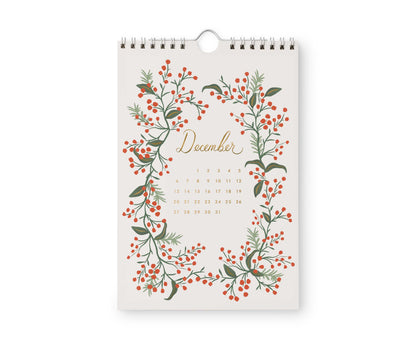 2025 Cheese Wall Calendar - Rifle Paper