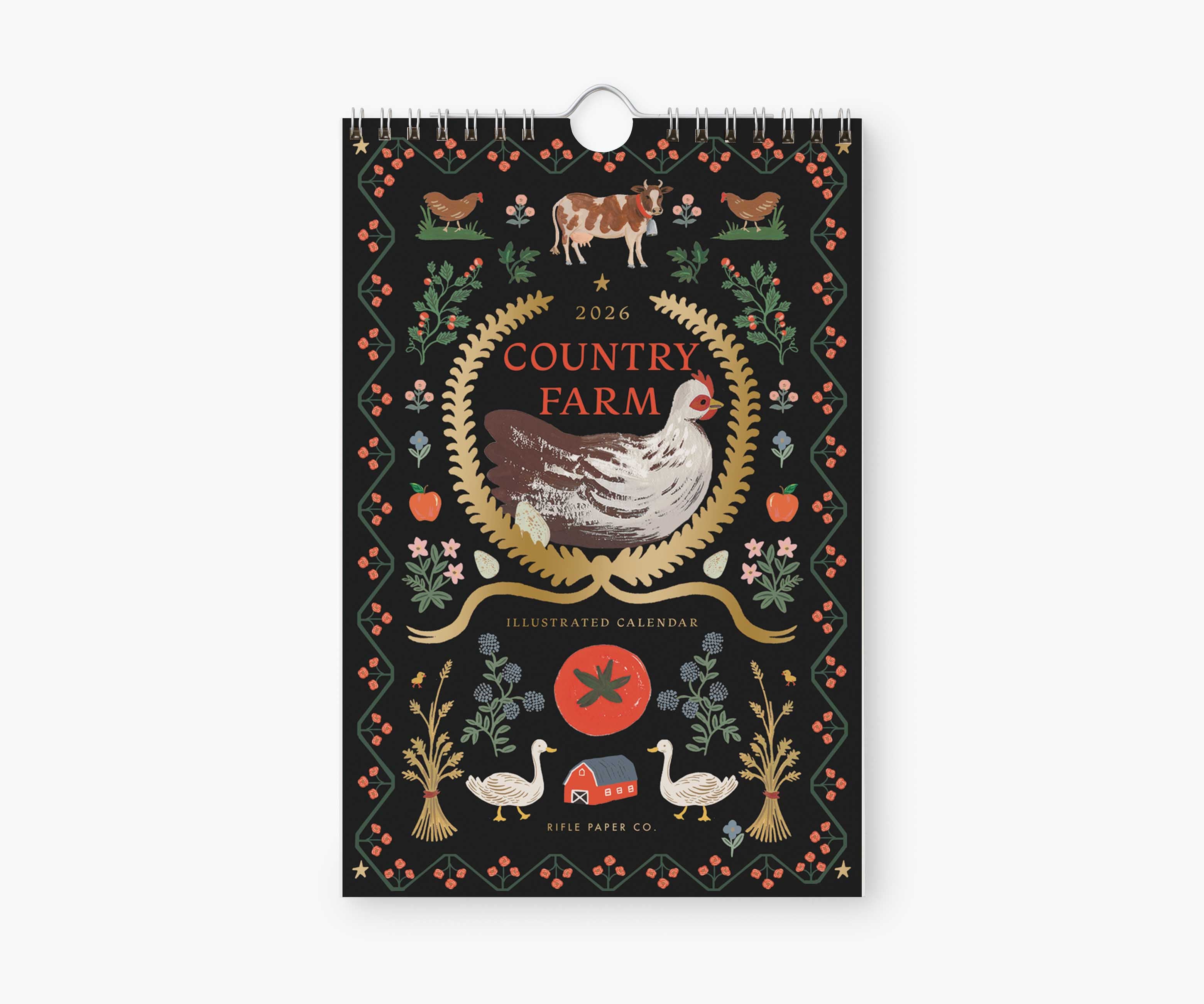 2025 Cheese Wall Calendar - Rifle Paper