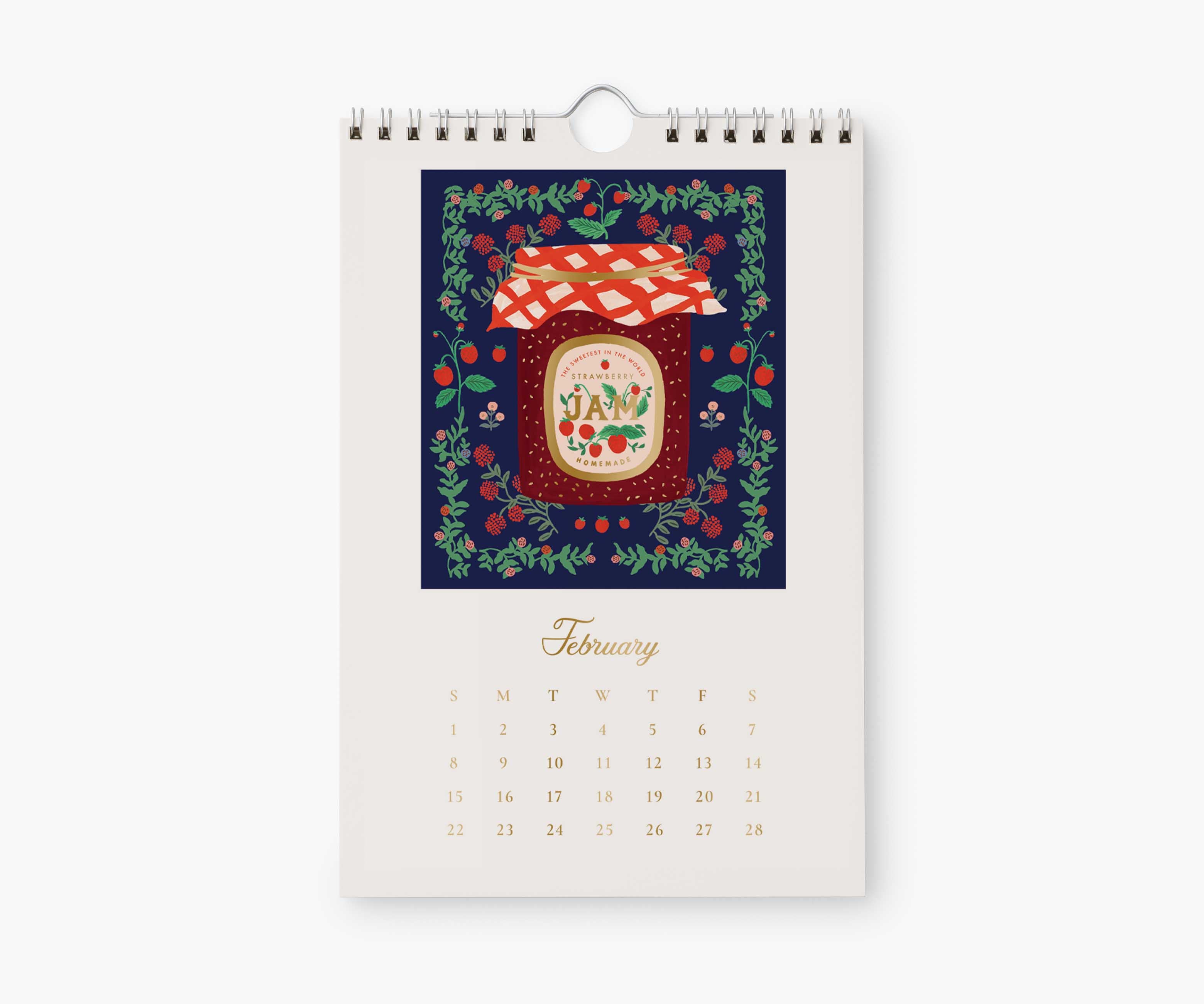 2025 Cheese Wall Calendar - Rifle Paper