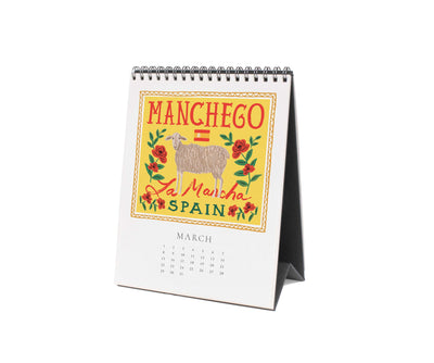 2026 Cheese Wall Calendar - Rifle Paper