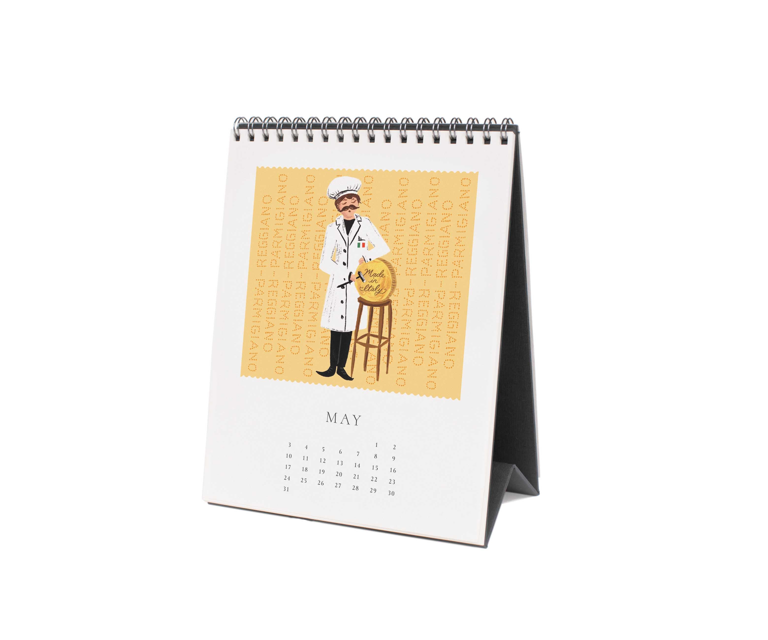 2026 Cheese Wall Calendar - Rifle Paper
