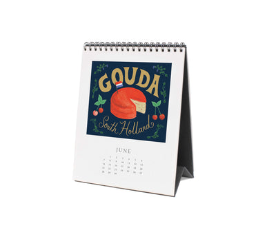 2026 Cheese Wall Calendar - Rifle Paper