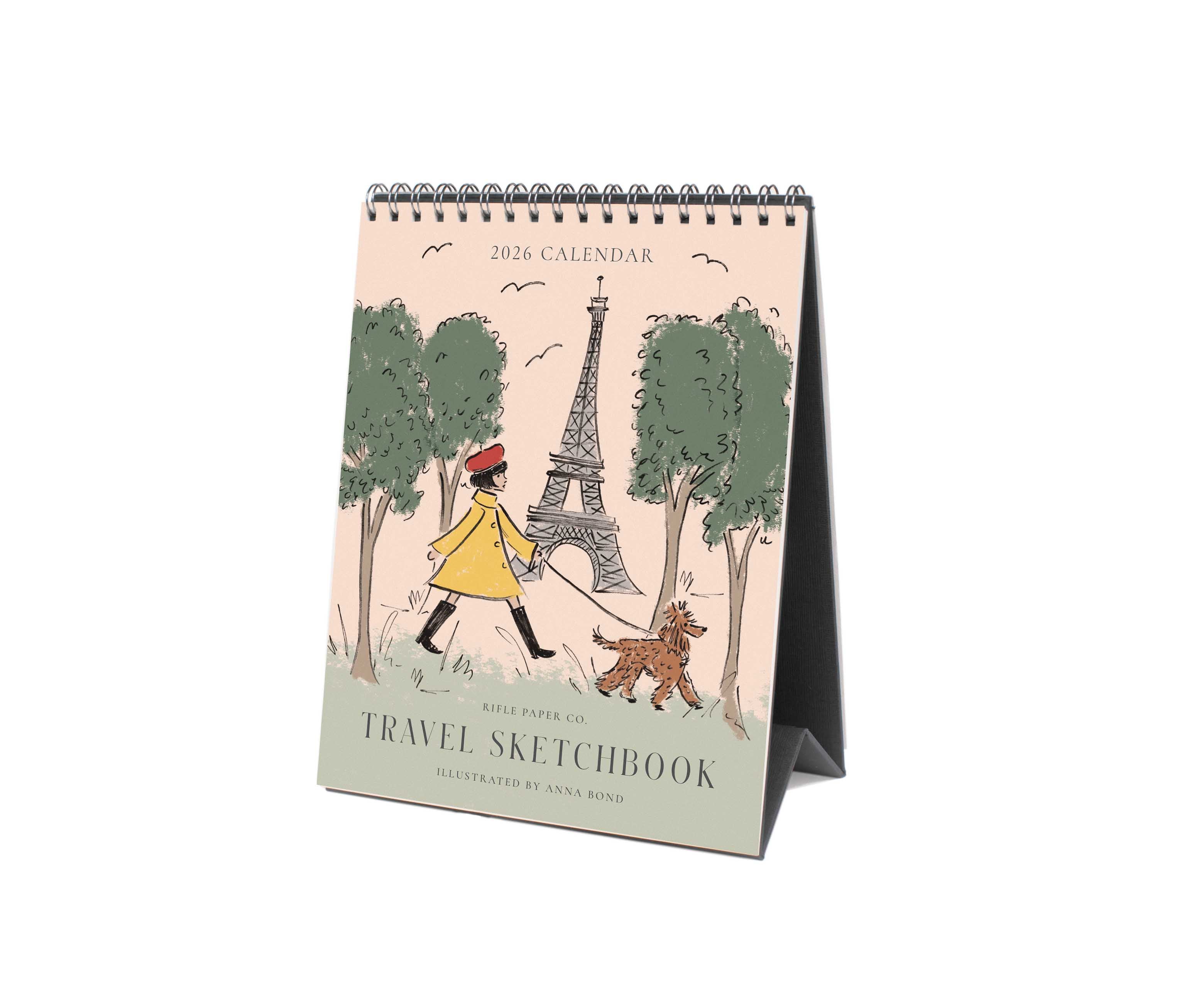 Desk Calendar 2025 Flower Studies - Rifle Paper