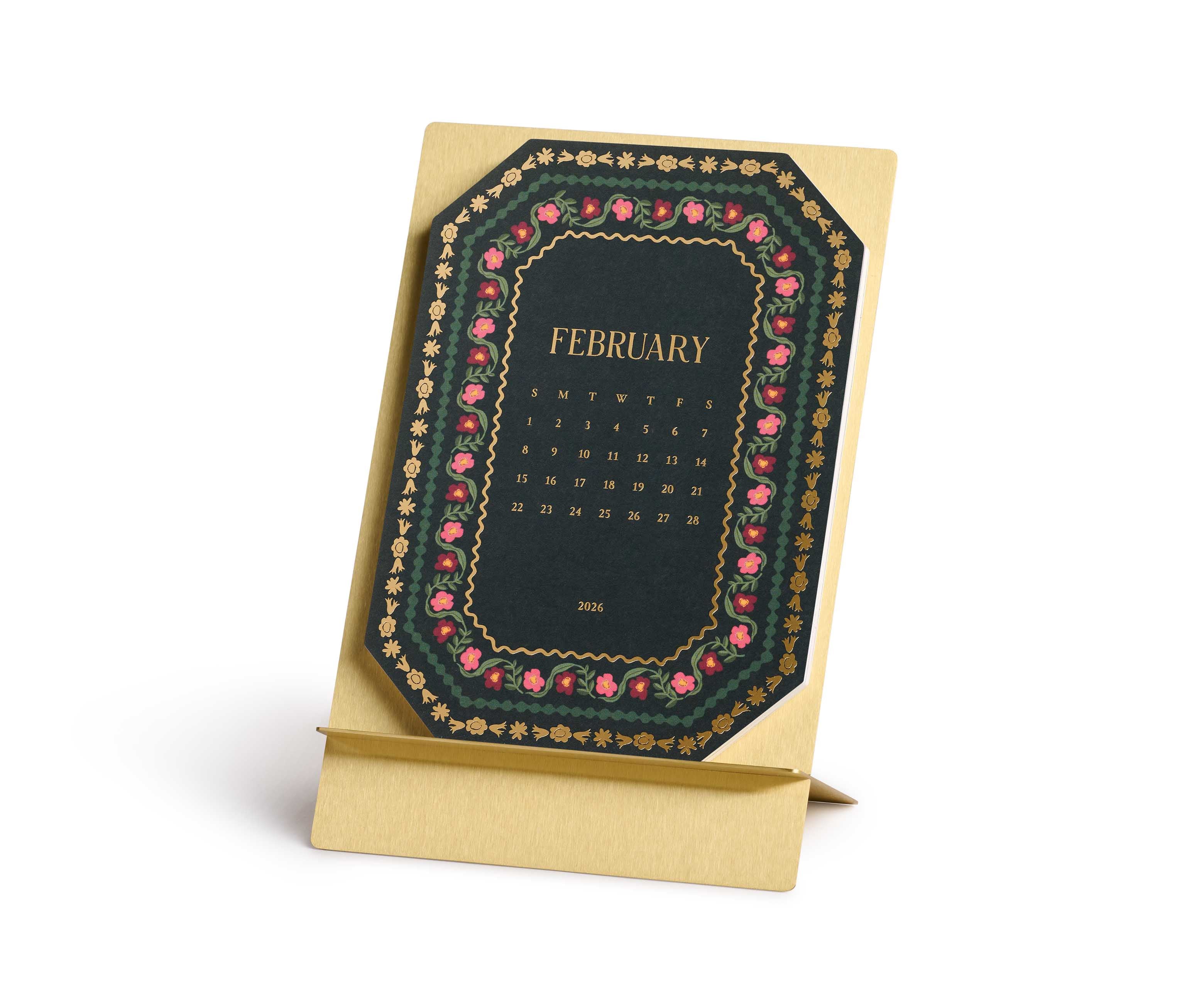 Desk Calendar 2025 Flower Studies - Rifle Paper