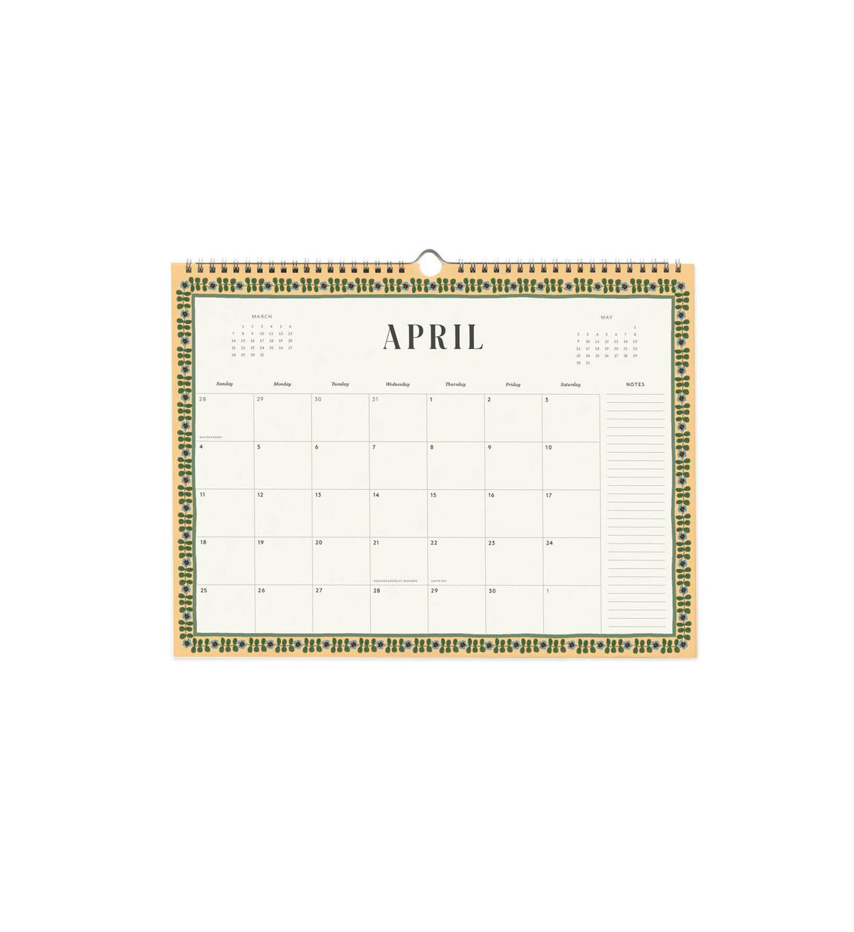 Calendario de pared 2027 - Paisley - Rifle Paper